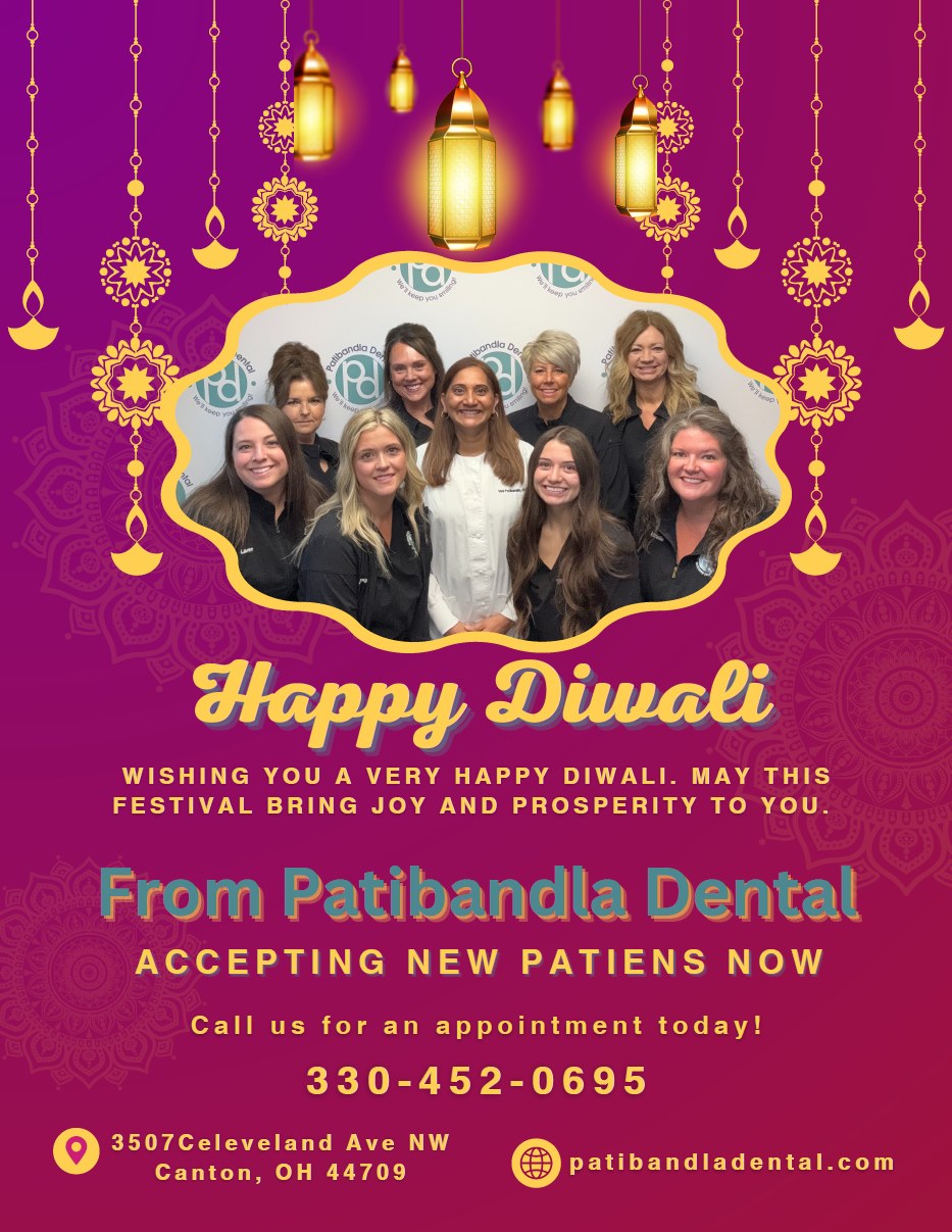 Patibandla Dental and Dr. Vani Patibandla sponsor advertisement