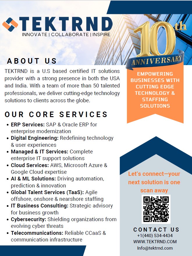 TEKTRND sponsor advertisement
